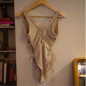 Everything But Water Tan Nude Swim Suit